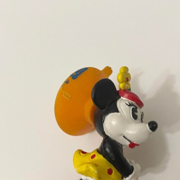 Vtg 1984 Minnie Mouse Bully Suction Cup Figure Disney Toy - Picture 13 of 16